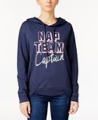 Rebellious One Juniors' Nap Team Captain Graphic Hoodie