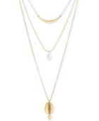 Lucky Brand Two-tone Triple-layer Necklace, 17 + 2 Extender