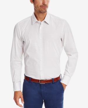Boss Men's Regular/classic-fit Printed Stretch Button-down Shirt