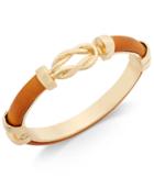 Charter Club Faux Leather Bangle Bracelet, Created For Macy's