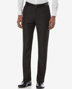 Perry Ellis Men's Slim-fit Tonal-stripe Dress Pants
