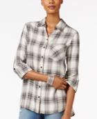 Style & Co. Petite Plaid Shirt, Only At Macy's