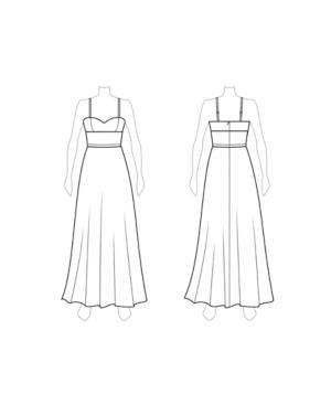 Fame And Partners Spaghetti-strap Maxi Dress