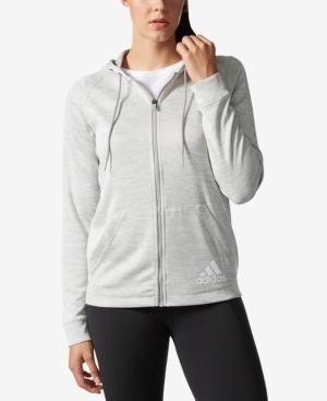 Adidas Space-dyed Zip Hoodie
