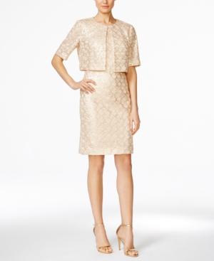 Calvin Klein Sequined Lace Jacket