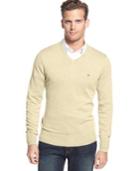 Tommy Hilfiger Signature Solid V-neck Sweater