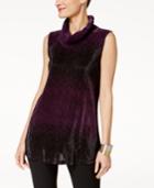 Alfani Sleeveless Cowl-neck Top, Created For Macy's