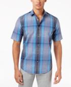 Alfani Big And Tall Elton Plaid Shirt, Only At Macy's