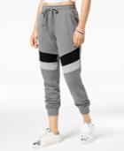 Material Girl Active Juniors' Colorblocked Jogger Pants, Created For Macy's