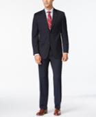 Izod Navy Solid Classic-fit Suit