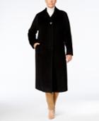 Jones New York Plus Size Wool-blend Maxi Walker Coat