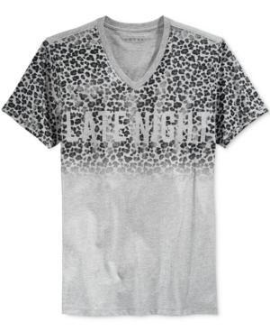 Guess Men's Late Night Ombre Graphic-print V-neck T-shirt
