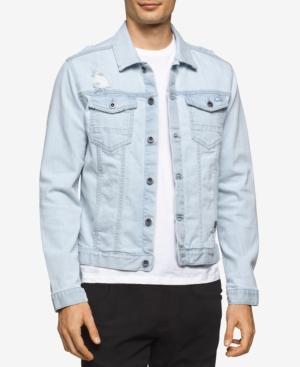 Calvin Klein Jeans Men's Clear Sky Denim Trucker Jacket