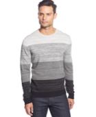 Alfani Men's Spacedye Colorblocked Sweater