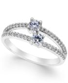 Two Souls, One Love Diamond Anniversary Ring (1/2 Ct. T.w.) In 14k White Gold