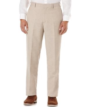 Cubavera Flat Front Easy Care Linen Pants