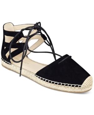 Marc Fisher Misses Lace-up Espadrille Sandals Women's Shoes