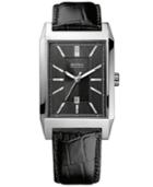 Hugo Boss Watch, Men's Architecture Black Leather Strap 33mm 1512915