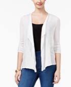 Thalia Sodi Lace-trim Cardigan, Only At Macy's