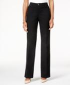 Charter Club Tummy-control Straight-leg Pants, Only At Macy's