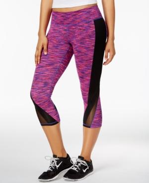Ideology Space-dyed Cropped Leggings, Only At Macy's