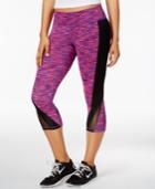 Ideology Space-dyed Cropped Leggings, Only At Macy's
