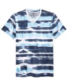 American Rag Men's Watercolor Striped T-shirt, Only At Macy's