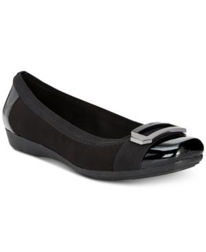 Anne Klein Uplift Buckle Flats