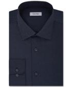 Calvin Klein Men's Classic-fit Print Dress Shirt