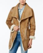 Wildflower Reversible Faux-shearling Coat, Only At Macy's