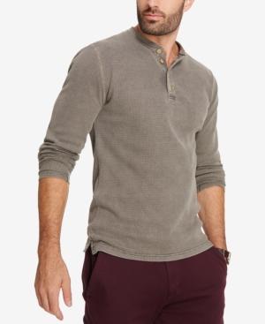 Weatherproof Vintage Men's Waffle-knit Henley