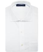 Tommy Hilfiger Dress Shirt, No-iron Solid Long-sleeved Shirt