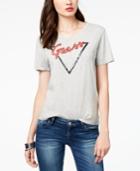 Guess Embellished Logo Graphic T-shirt