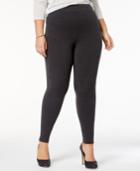 Hue Plus Size Cotton Leggings, Created For Macy's