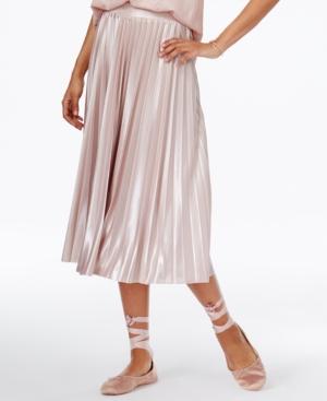 Rachel Rachel Roy Pleated Lame Skirt, Only At Macy's