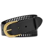 Fossil Claire Perforated Leather Belt