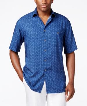 Campia Moda Men's Palm Tree Short-sleeve Shirt
