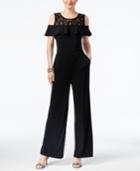 Inc International Concepts Cold-shoulder Jumpsuit, Created For Macy's