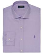 Polo Ralph Lauren Slim-fit Purple Check Dress Shirt