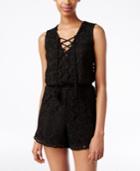 American Rag Sleeveless Lace Romper, Only At Macy's