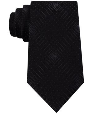 Sean John Men's Abstract Dot-grid Tie