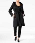 Eileen Fisher Hooded Belted Jacket