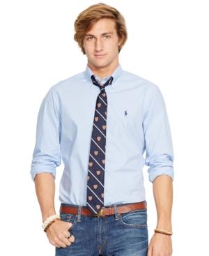 Polo Ralph Lauren Men's Men's Long Sleeve Checked Poplin Shirt