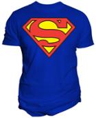 Men's Dc Comics Original Superman Shield Logo Graphic-print T-shirt From Changes