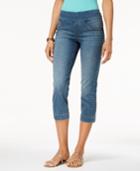 Style & Co Ella Pull-on Capri Jeans, Created For Macy's