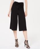 Material Girl Juniors' Tie-front Gaucho Pants, Created For Macy's