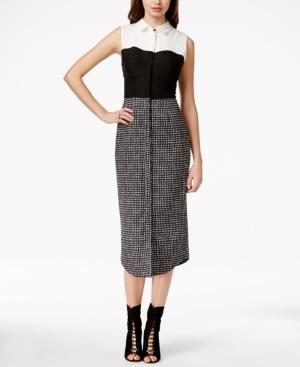 Rachel Rachel Roy Sleeveless Midi Shirt Dress