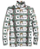 American Rag Men's Santa Bills Turtleneck Shirt, Only At Macy's