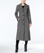 Anne Klein Petite Wool-cashmere-blend Maxi Walker Coat