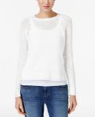 Eileen Fisher Organic Linen-blend Sweater